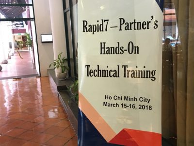 Rapid7 đào tạo sản phẩm cho đối tác tại HN và HCM